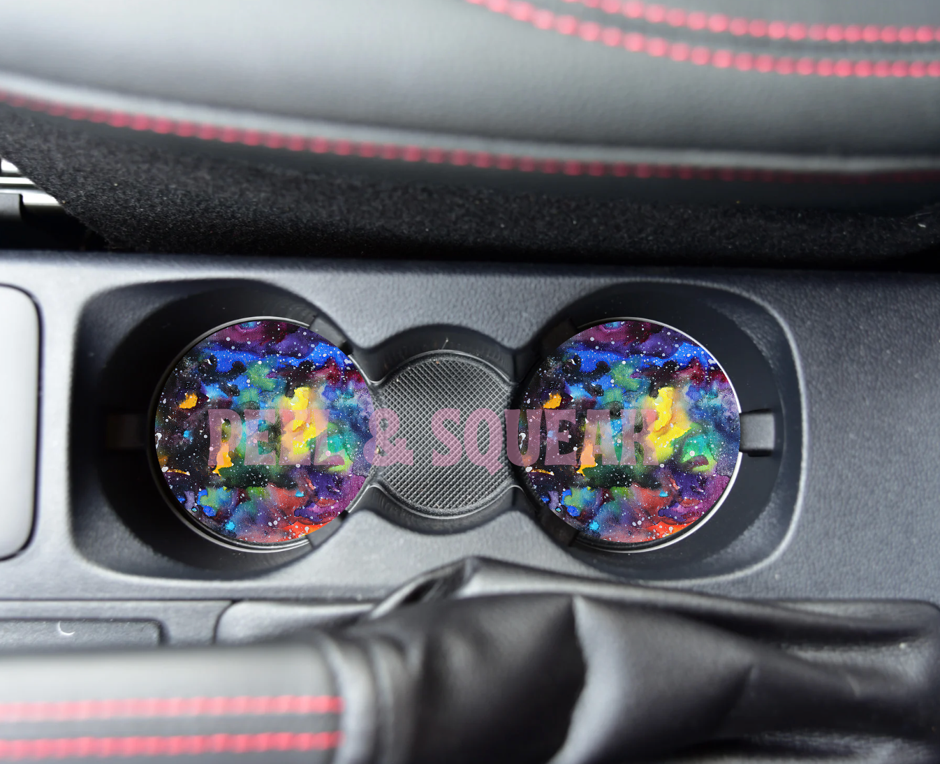 SUBLIMATION CAR COASTER - Marble Effect