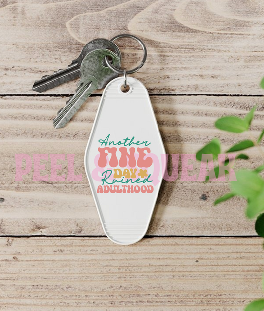 UVDTF KEYRING - Another Fine Day