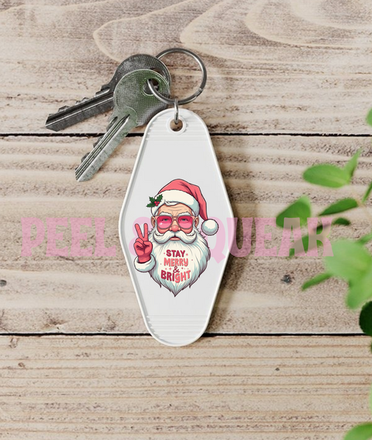 UVDTF KEYRING - Stay Merry & Bright