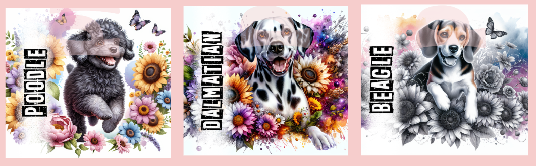 SUBLIMATION TUMBLER - Dog Breeds