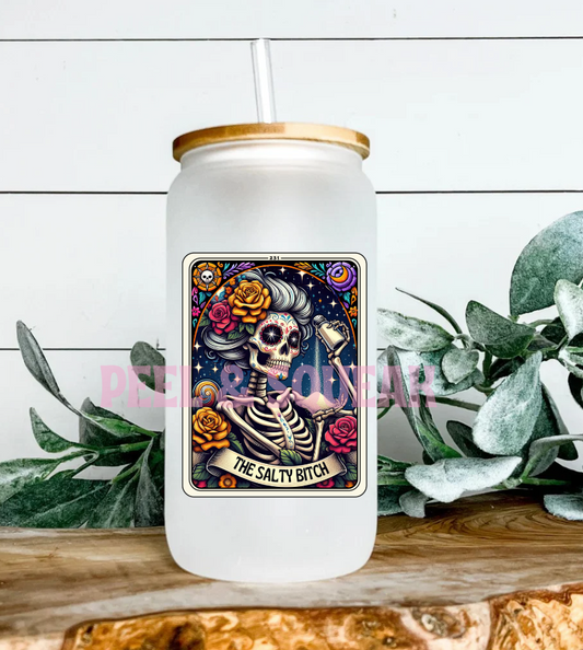 UVDTF - The Salty Bitch Tarot Card