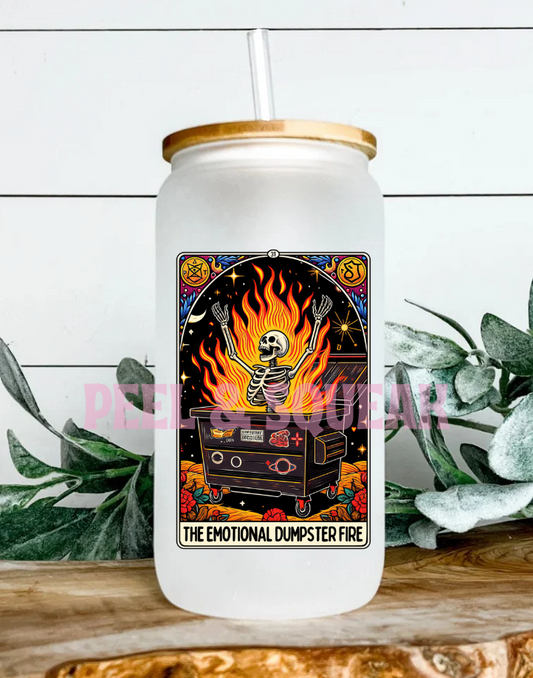 UVDTF - The Emotional Dumpster Tarot Card