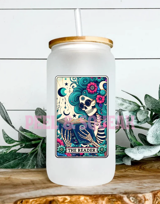 UVDTF - Blue Hair The Reader Tarot Card