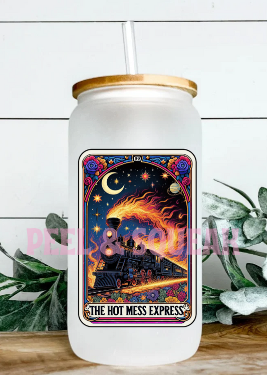 UVDTF - Hot Mess Express Tarot Card