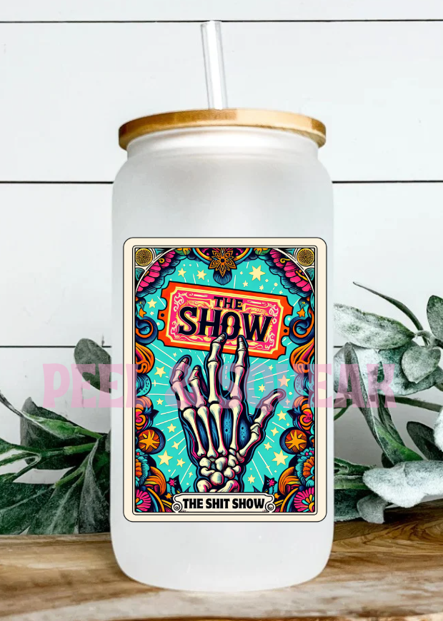 UVDTF - Sh*t Show Ticket Tarot Card