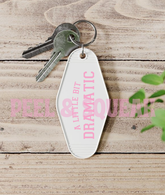 UVDTF KEYRING - A Little Bit Dramatic