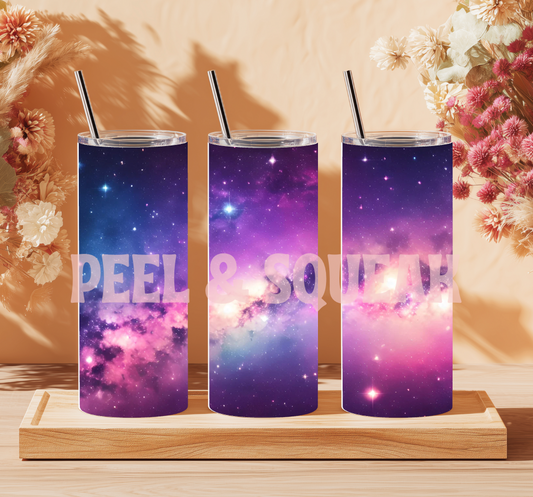 Purple Galaxy Tumbler Wrap