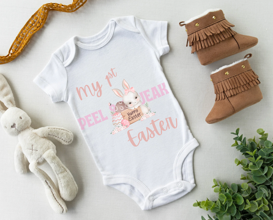 DTF - My 1st Easter Pink Bunny