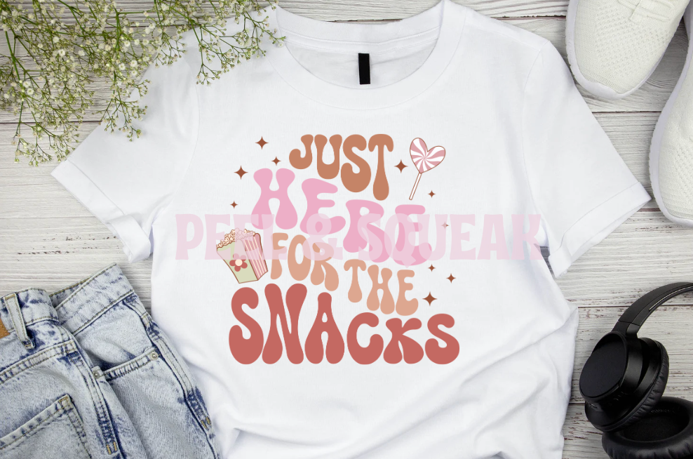 DTF - Just Here For The Snacks