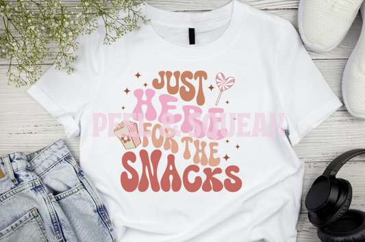 DTF - Just Here For The Snacks