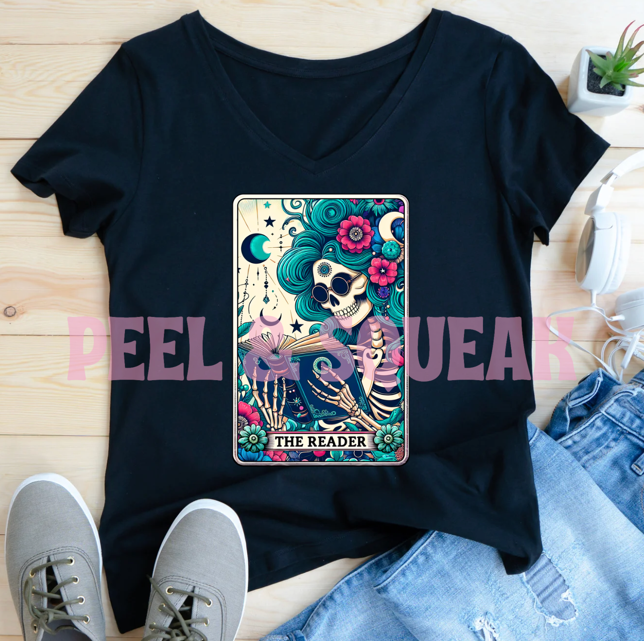 DTF - The Reader (Blue)