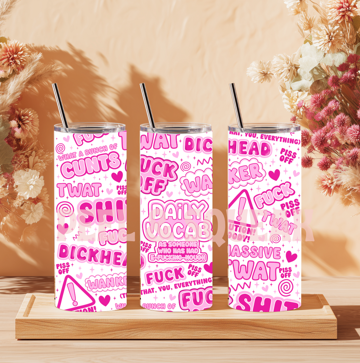 TLES - Daily Vocab Tumbler Wrap