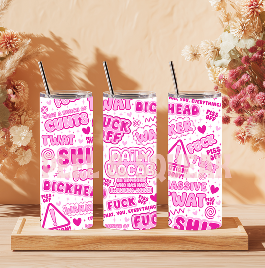 TLES - Daily Vocab Tumbler Wrap