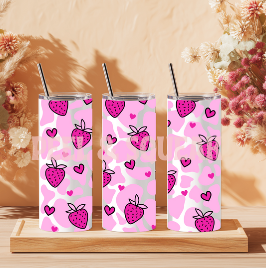 TLES - Strawbs Milkshake Tumbler Wrap