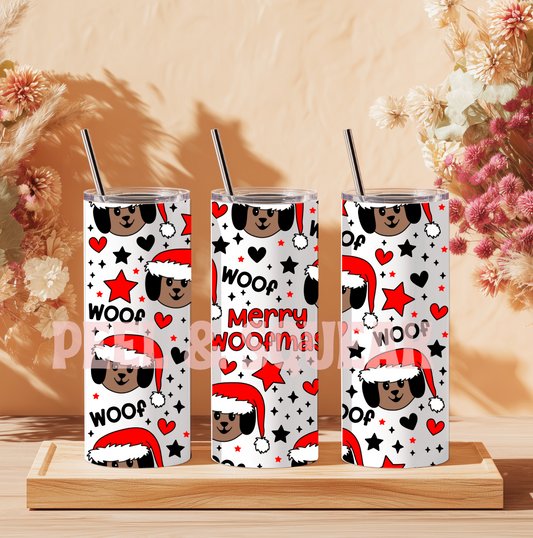 TLES - Merry Woofmas Tumbler Wrap