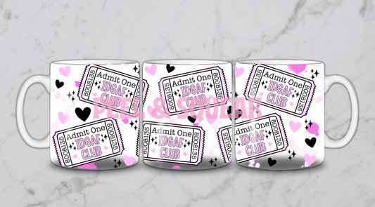 TLES - Admit One (6) Mug Wrap