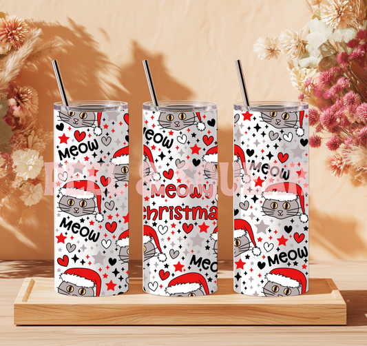 TLES - Meowy Christmas Tumbler Wrap
