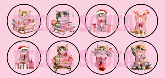 Christmas Cat Bauble Designs