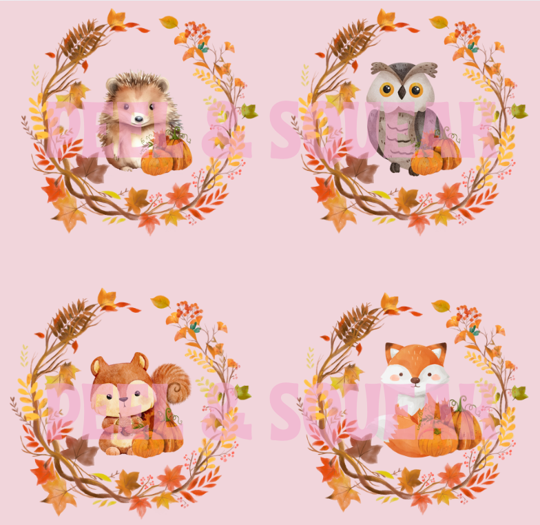 Autumn Wreaths Digital Design