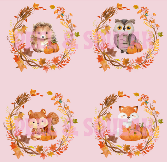 Autumn Wreaths Digital Design