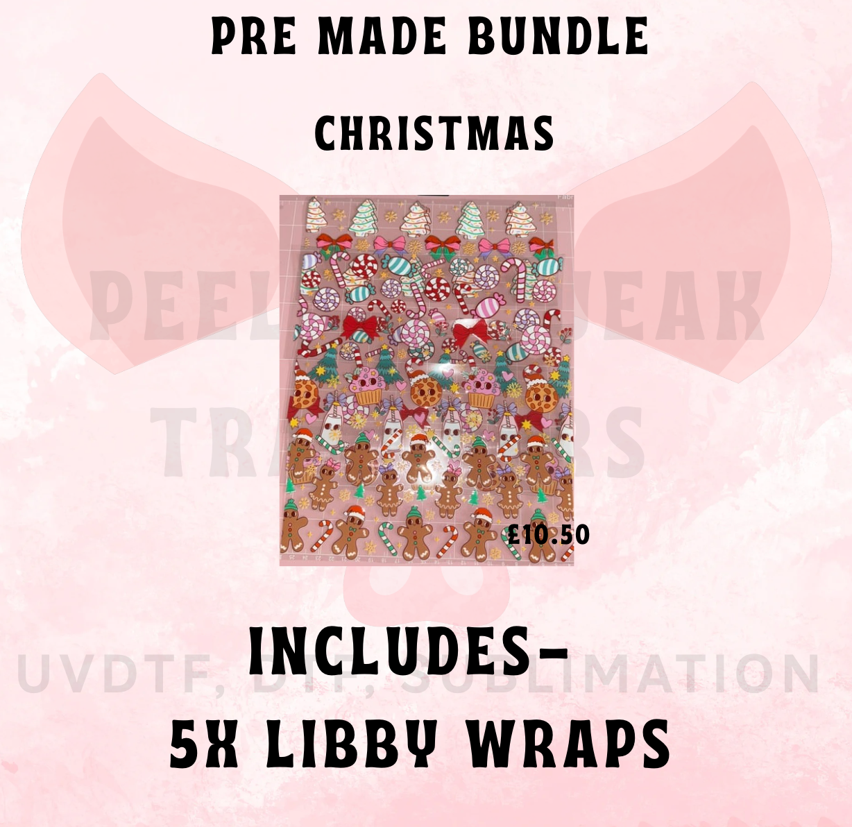 UVDTF - Christmas (PRE-MADE BUNDLE)