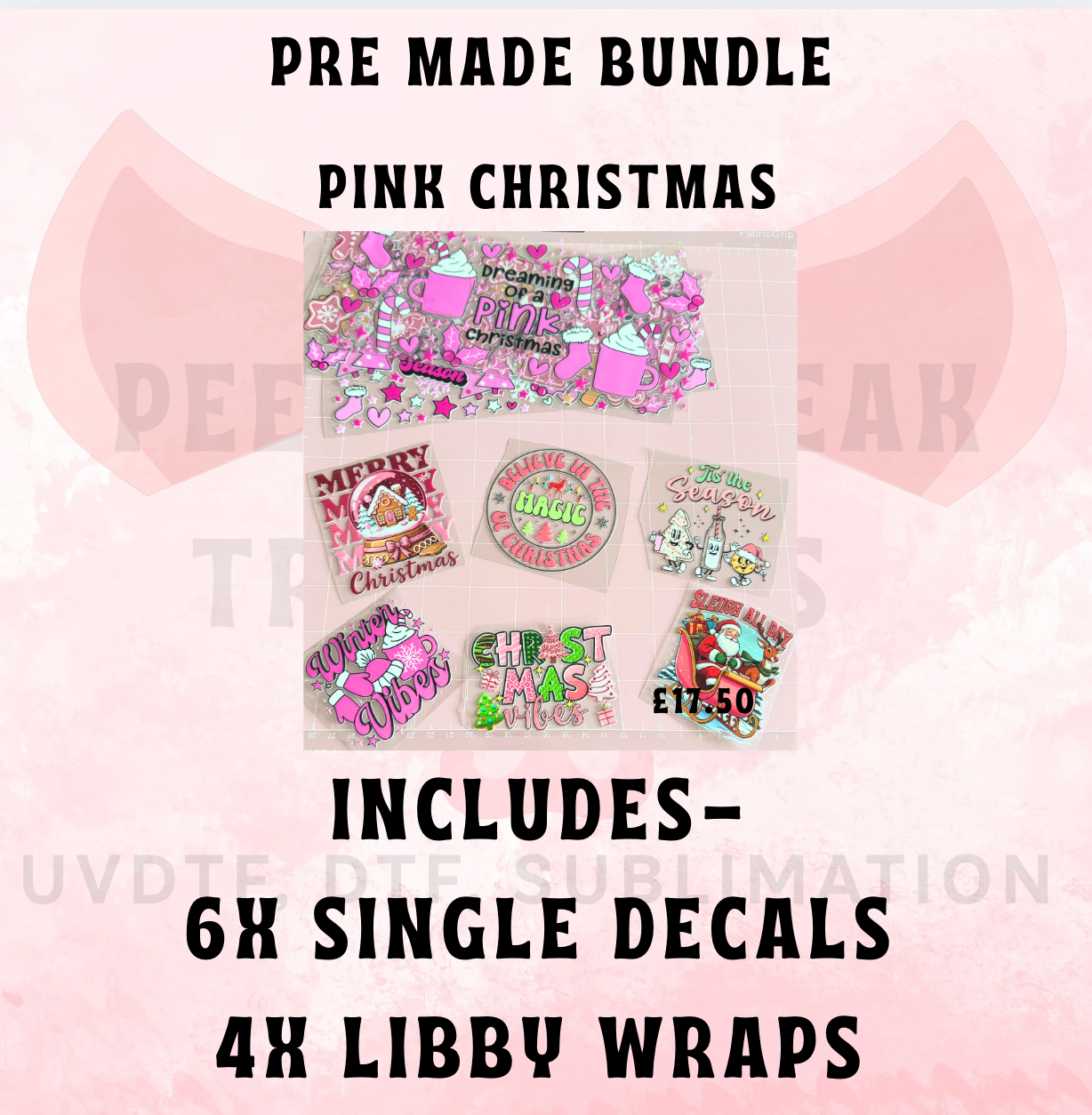 Pink Christmas (PRE-MADE BUNDLE)