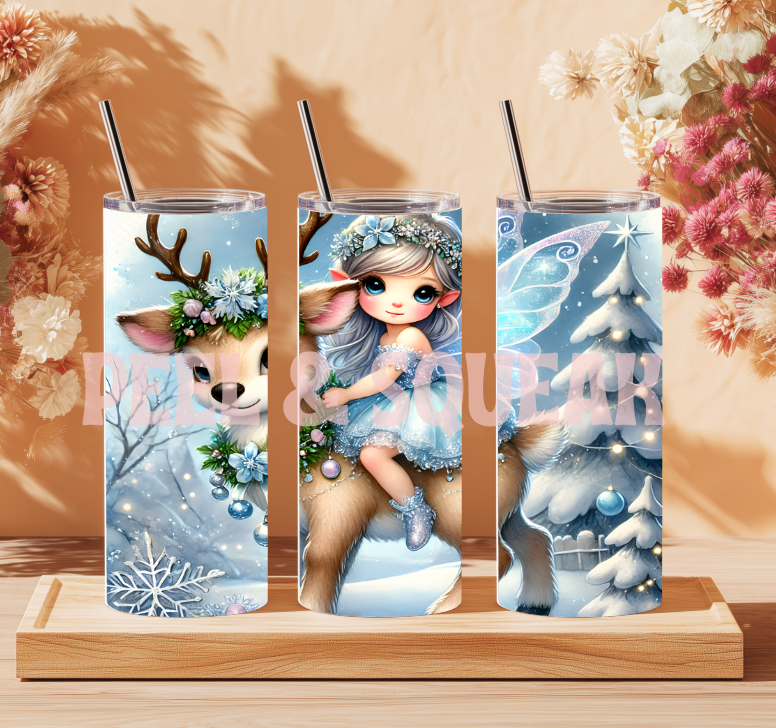 Blue Pixie Tumbler Wrap