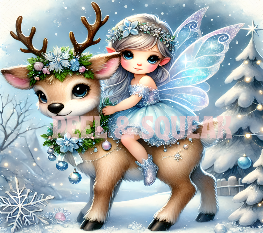 Blue Pixie Tumbler Wrap