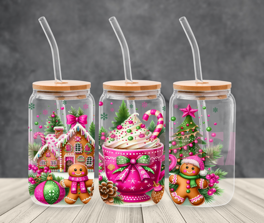 UVDTF - Pink Mug Gingerbread Libby Wrap