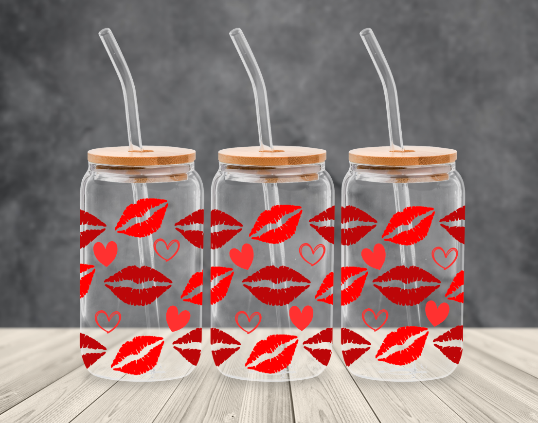 UVDTF - Lips Heart Libby Wrap