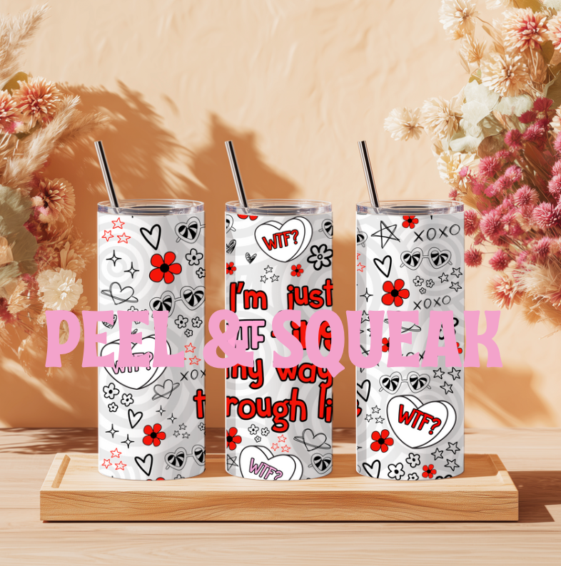 TGDS - WTFing Through Life Tumbler Wrap