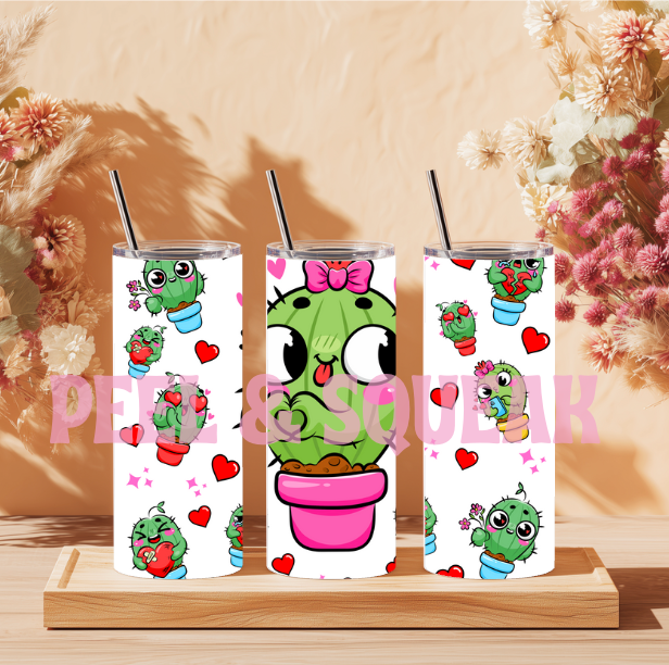 TGDS - Love Cactus Tumbler Wrap