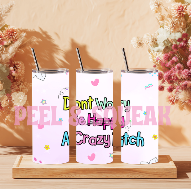 TGDS -  Don't Worry Tumbler Wrap