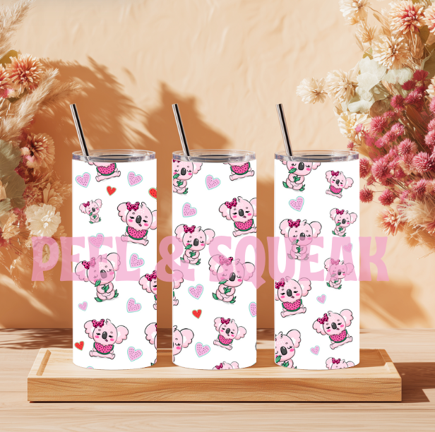 TGDS - Pink Koala Tumbler Wrap