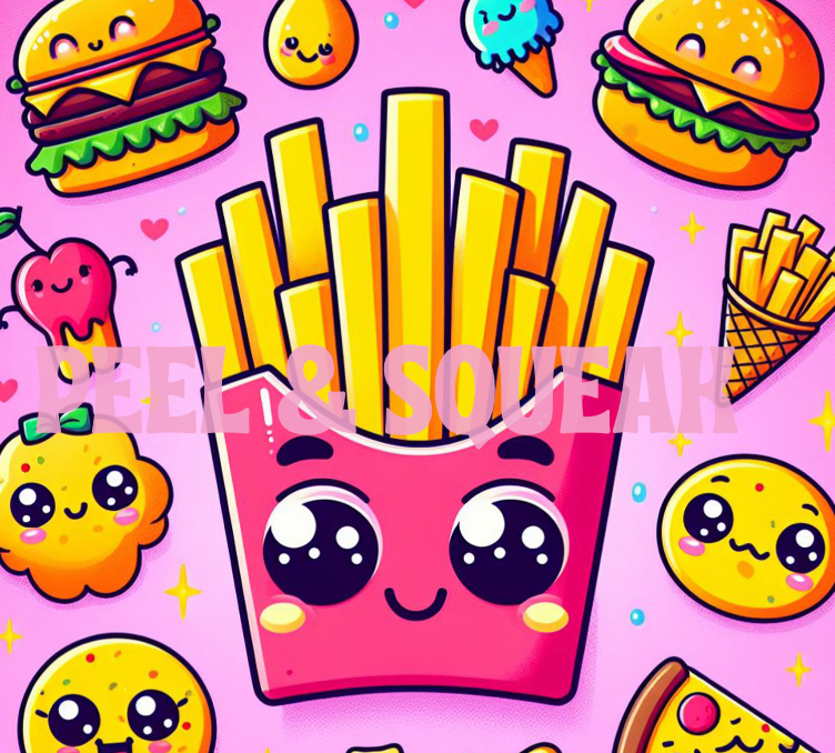 Pink Fries Tumbler Wrap