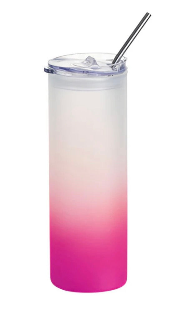 750ml Glass Ombré Tumblers