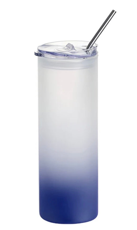 750ml Glass Ombré Tumblers