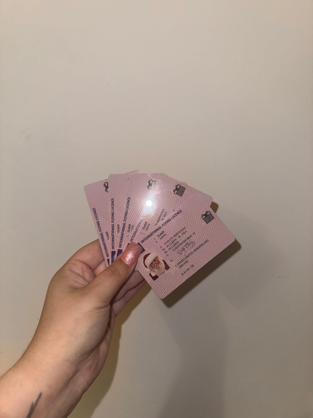 Santa Licenses