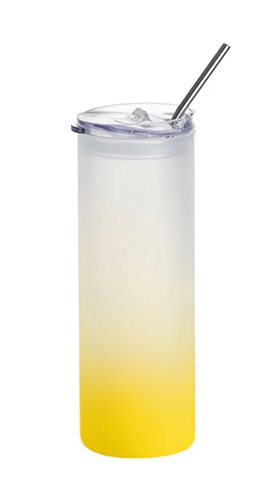 750ml Glass Ombré Tumblers