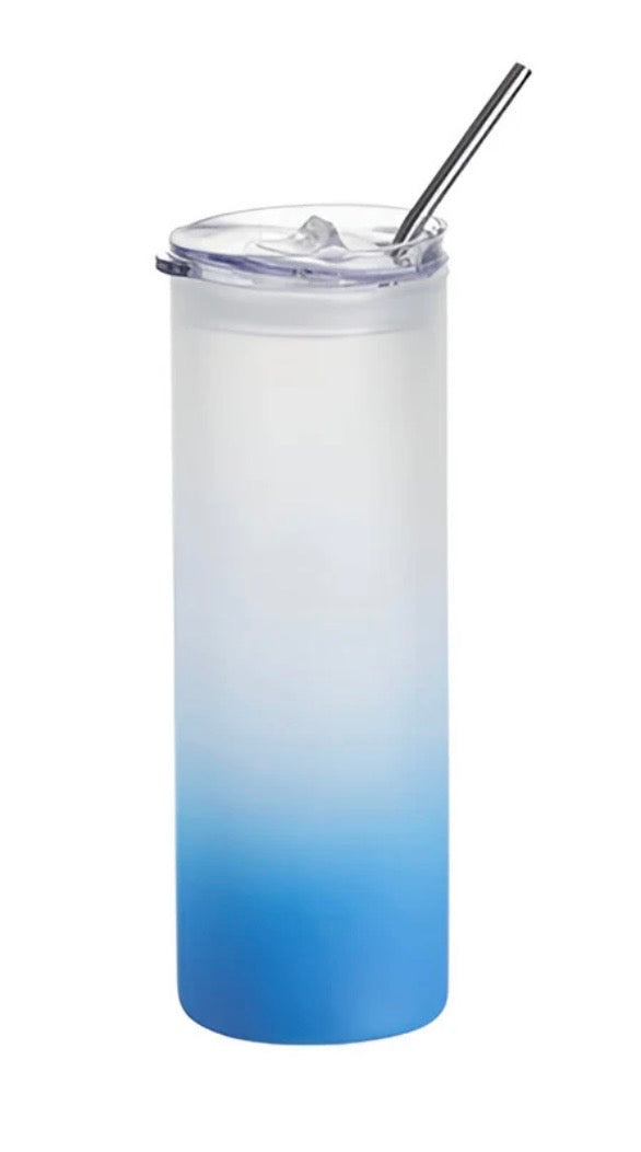 750ml Glass Ombré Tumblers