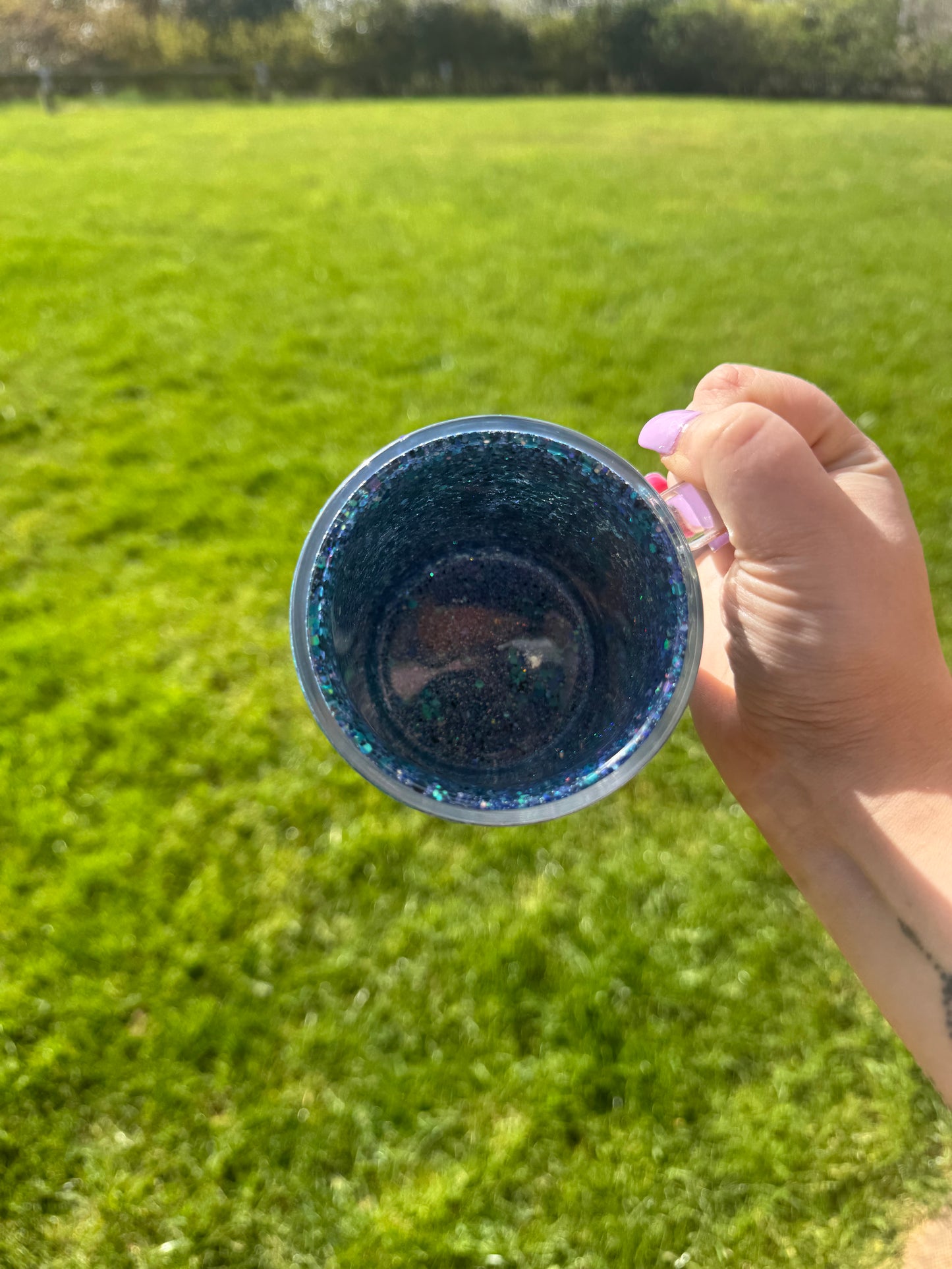GLASS 15oz  Double Walled Mug