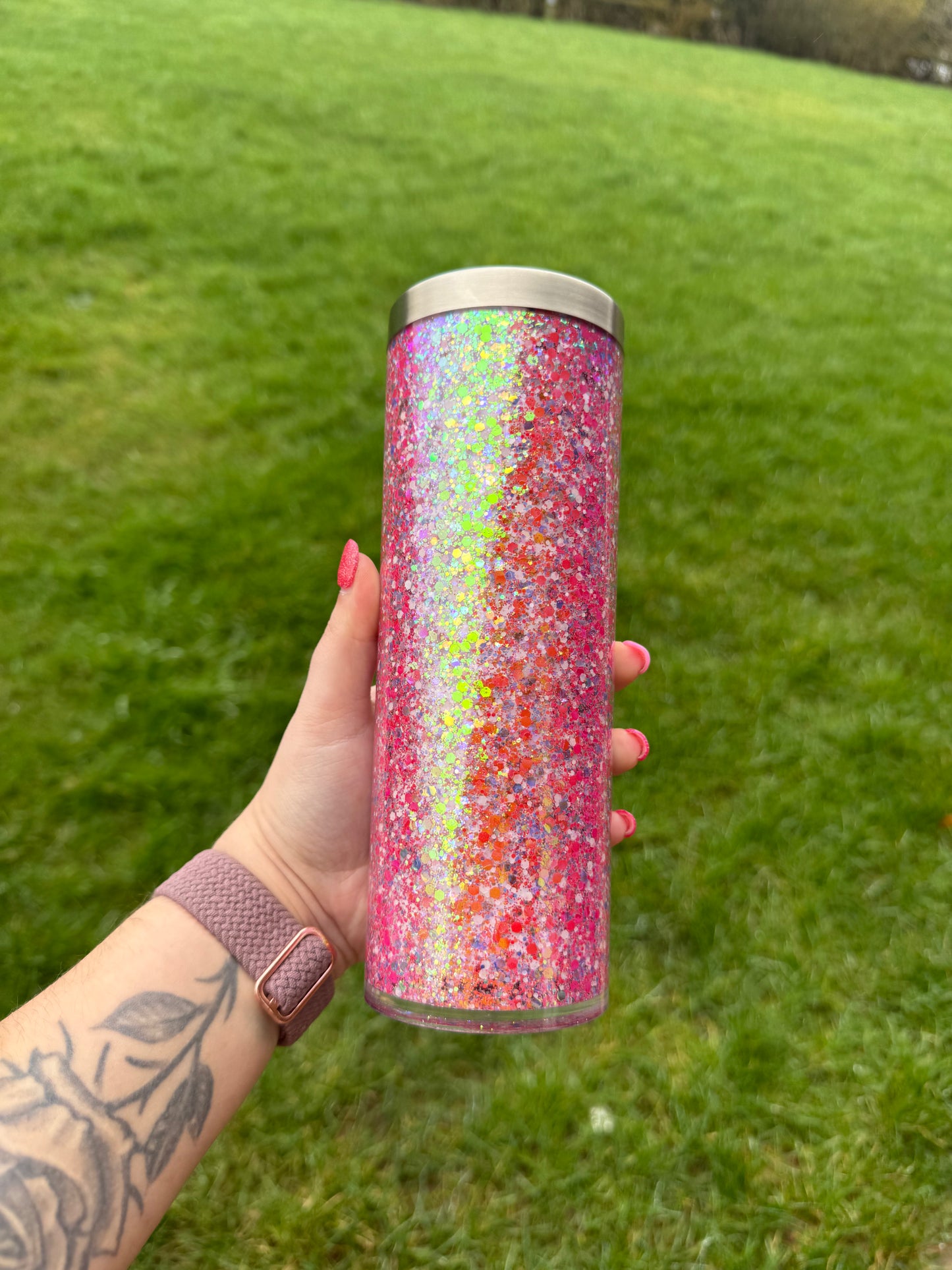 20oz Double Walled Tumbler. Hot/Cold Drinks