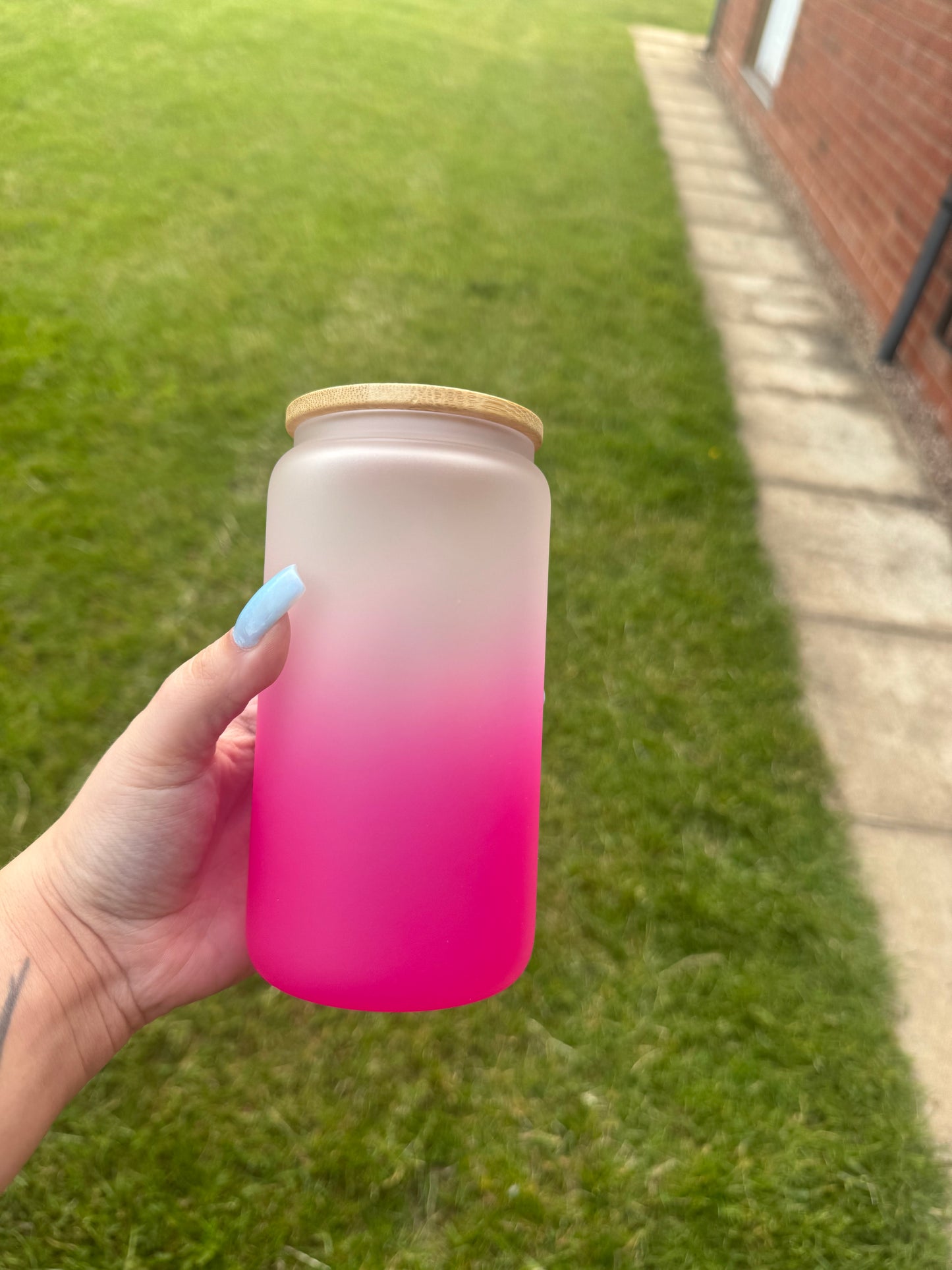 16oz GLASS Ombre