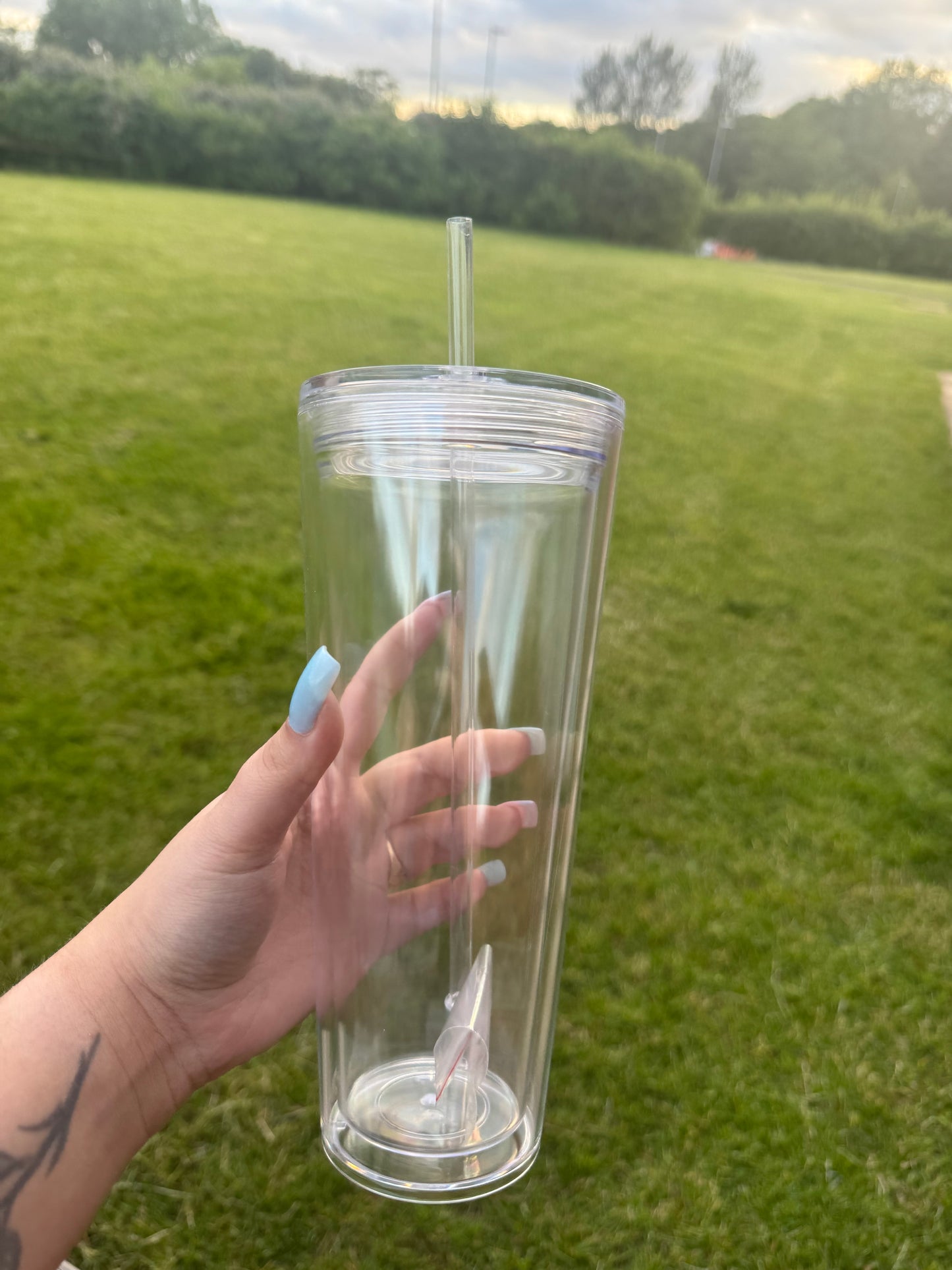 24oz Snowglobe Cone (PREDRILLED)