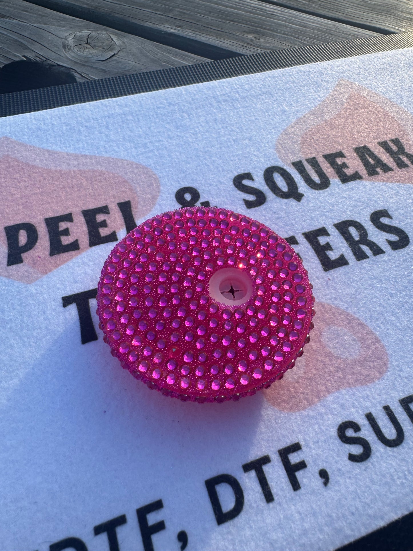RHINESTONE LIDS