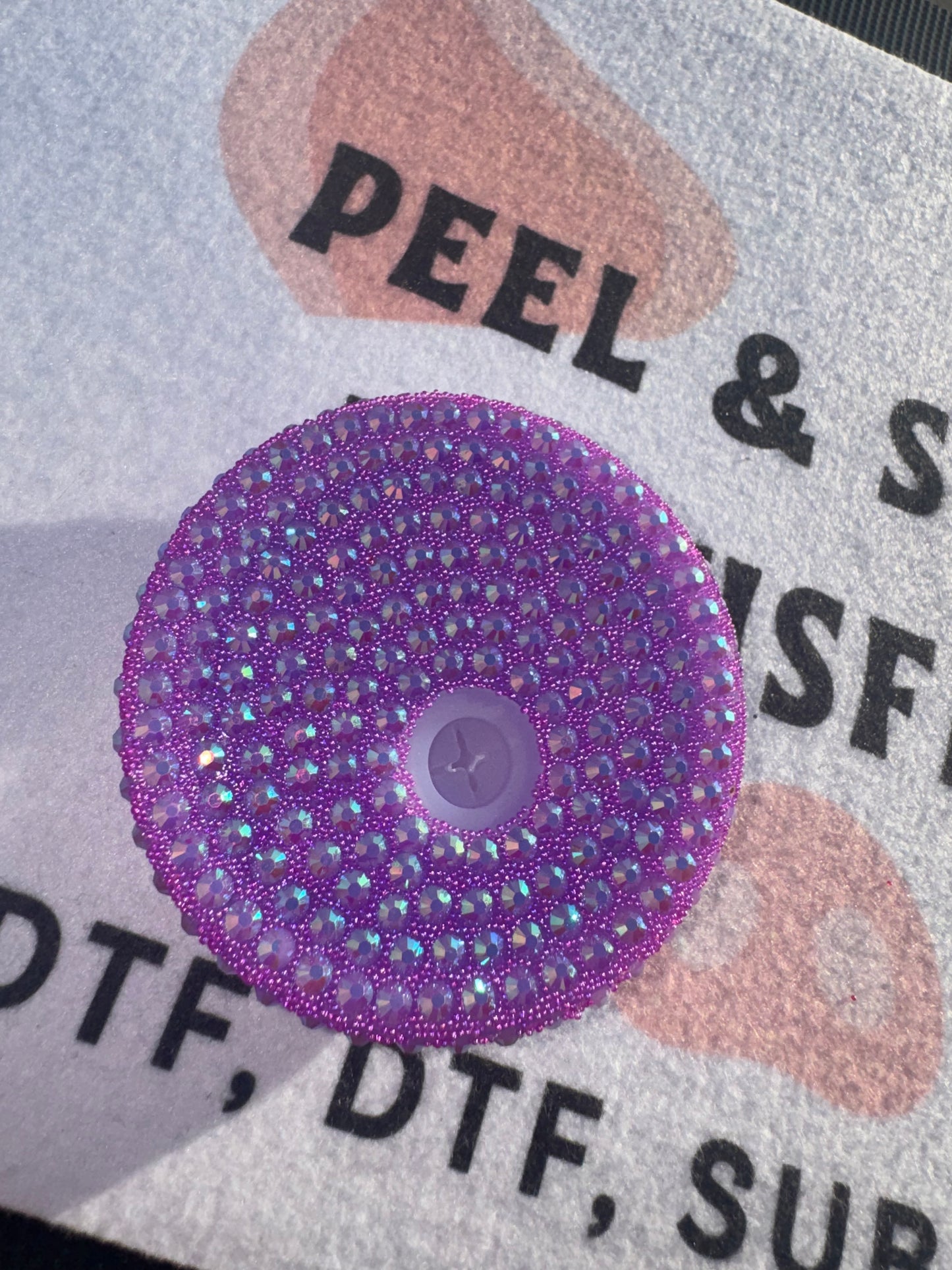 RHINESTONE LIDS