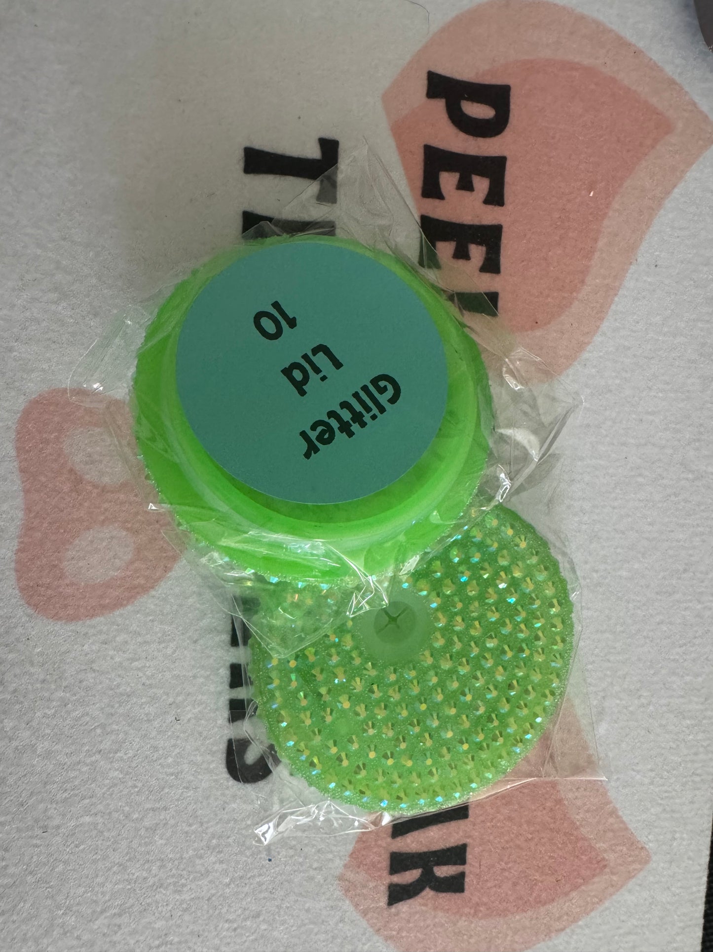 RHINESTONE LIDS