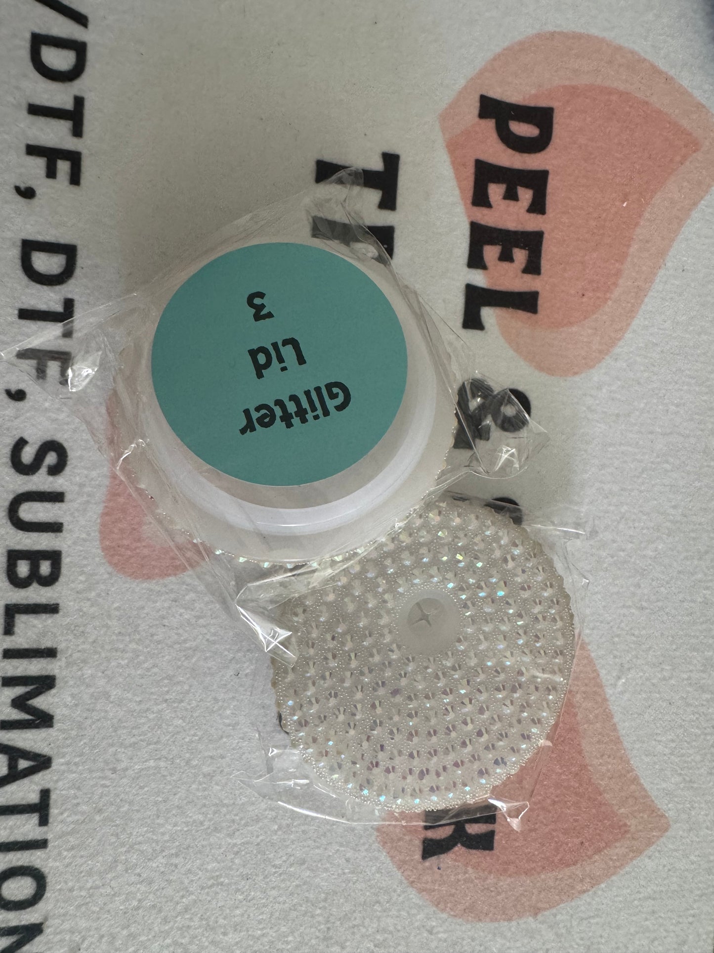 RHINESTONE LIDS