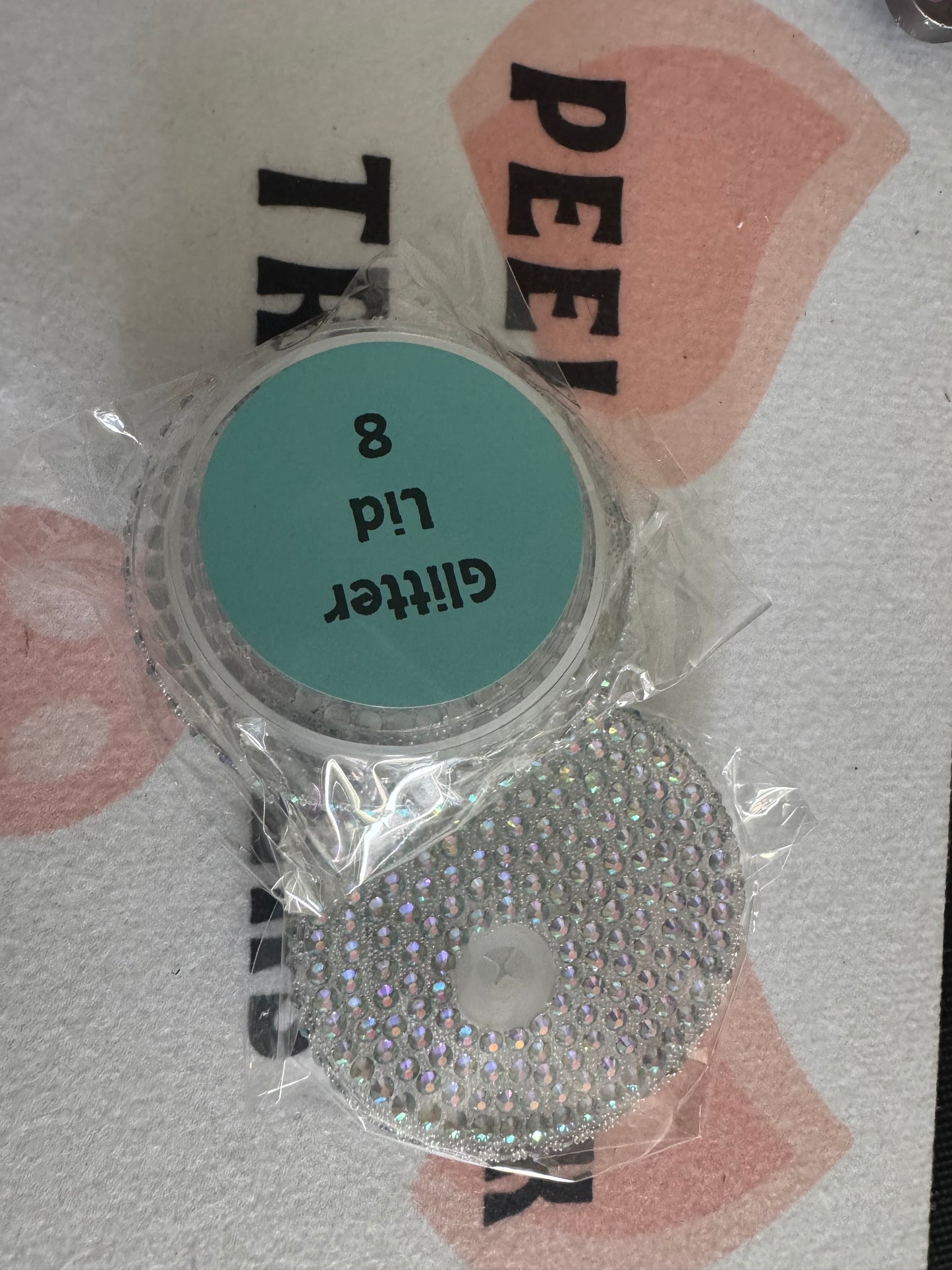 RHINESTONE LIDS