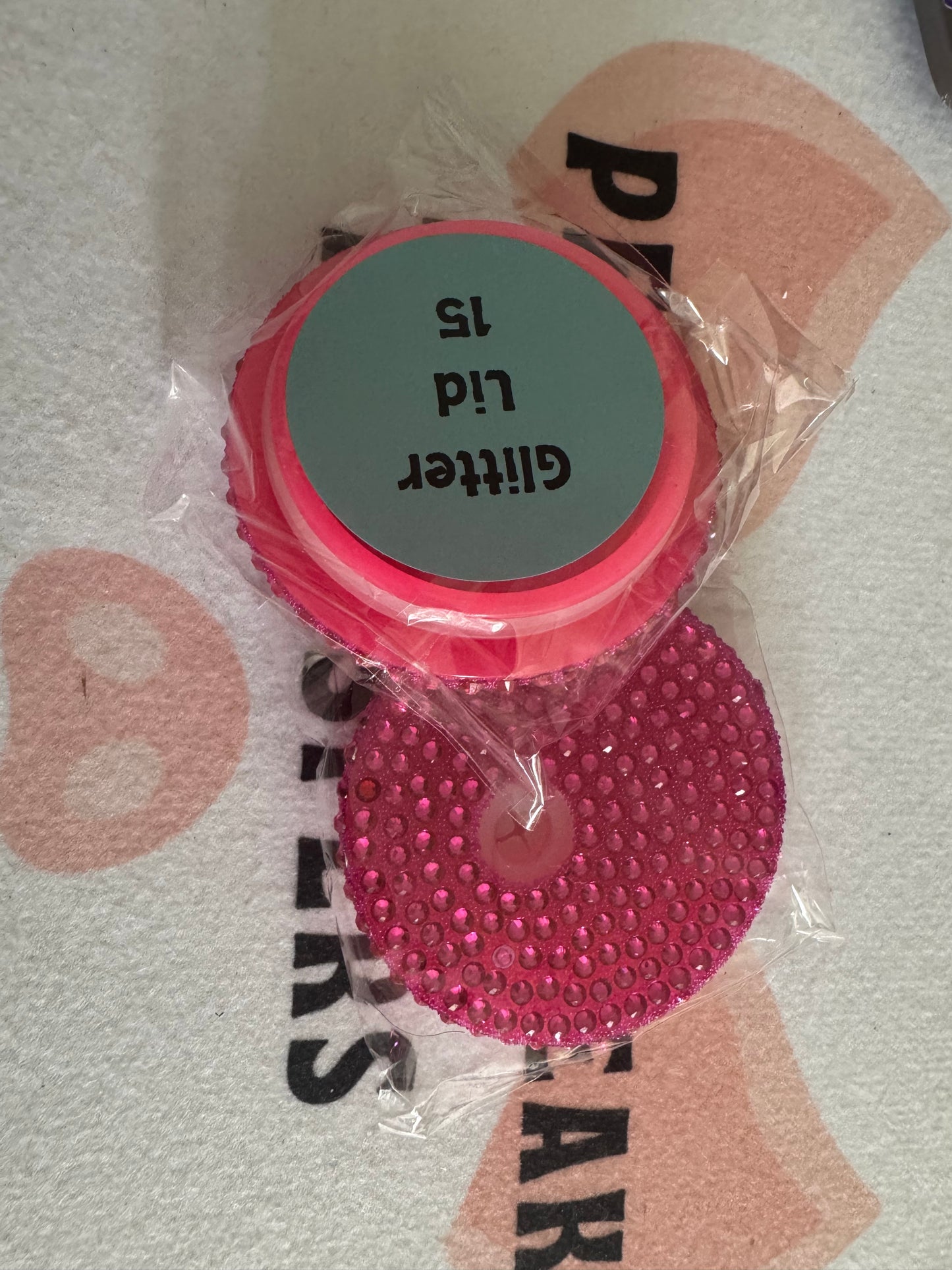 RHINESTONE LIDS